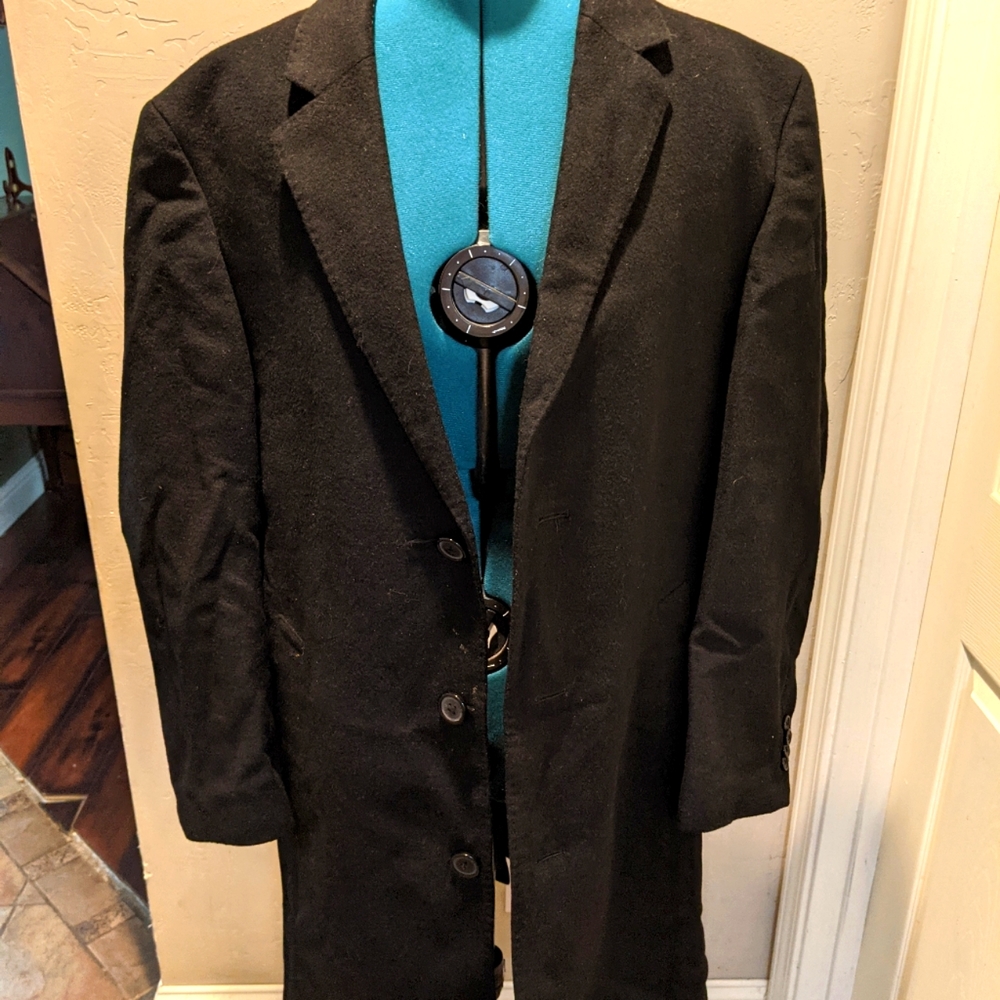 Kenneth Cole 3/4 length wool coat